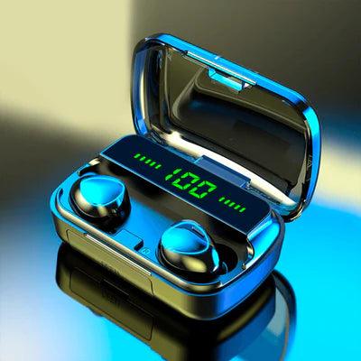 Fone de Ouvido Bluetooth com Microfone TWS PRO - Minha loja